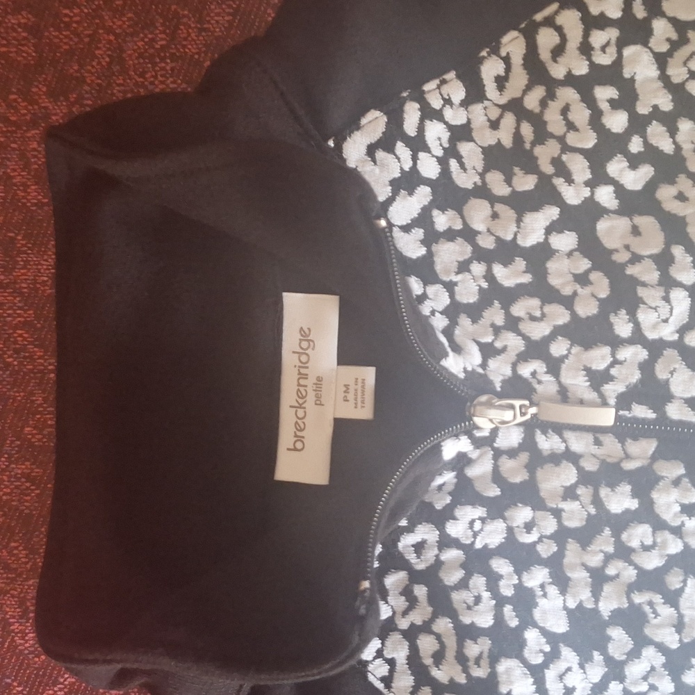 Breckenridge petite sweater jacket.